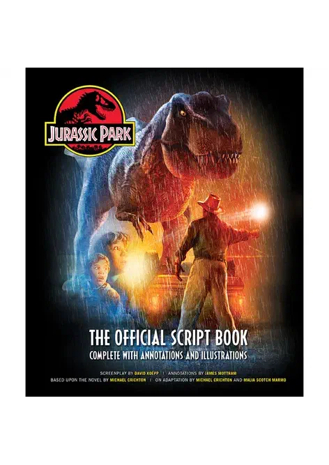 Couverture de Jurassic Park: The Official Script Book