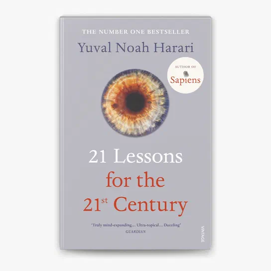 Couverture du livre '21 Lessons for the 21st Century' de Yuval Noah Harari