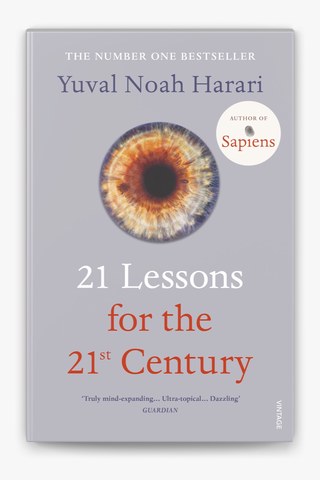 Couverture de 21 Lessons for the 21st Century